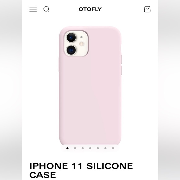 Otofly Pale Pink IPhone 11 Plus Case - Picture 1 of 7